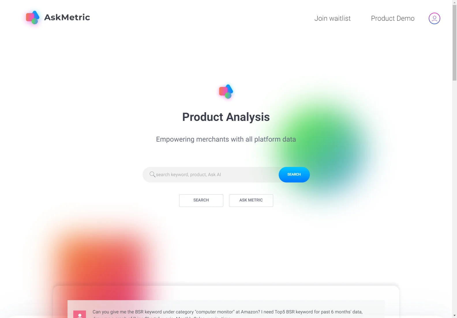 AskMetric: Unleashing the Power of AI for Business Intelligence