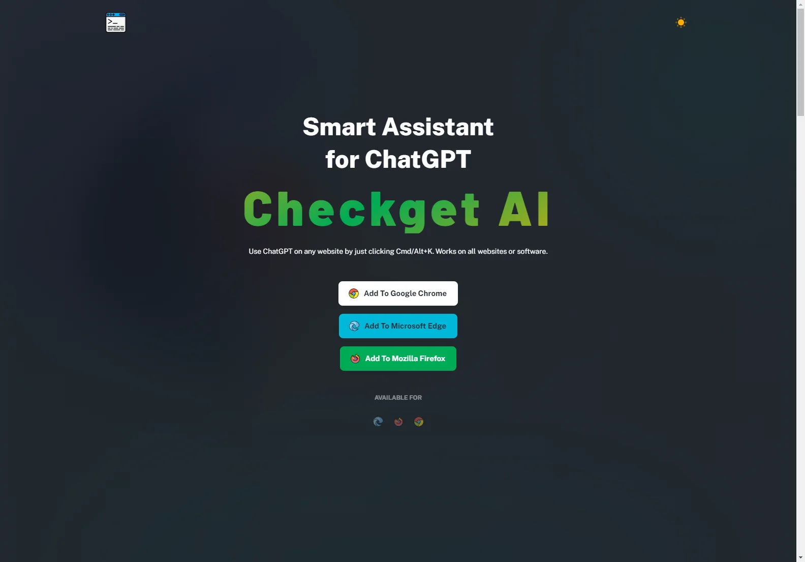 Checkget - The AI Assistant with Diverse Features and Plans