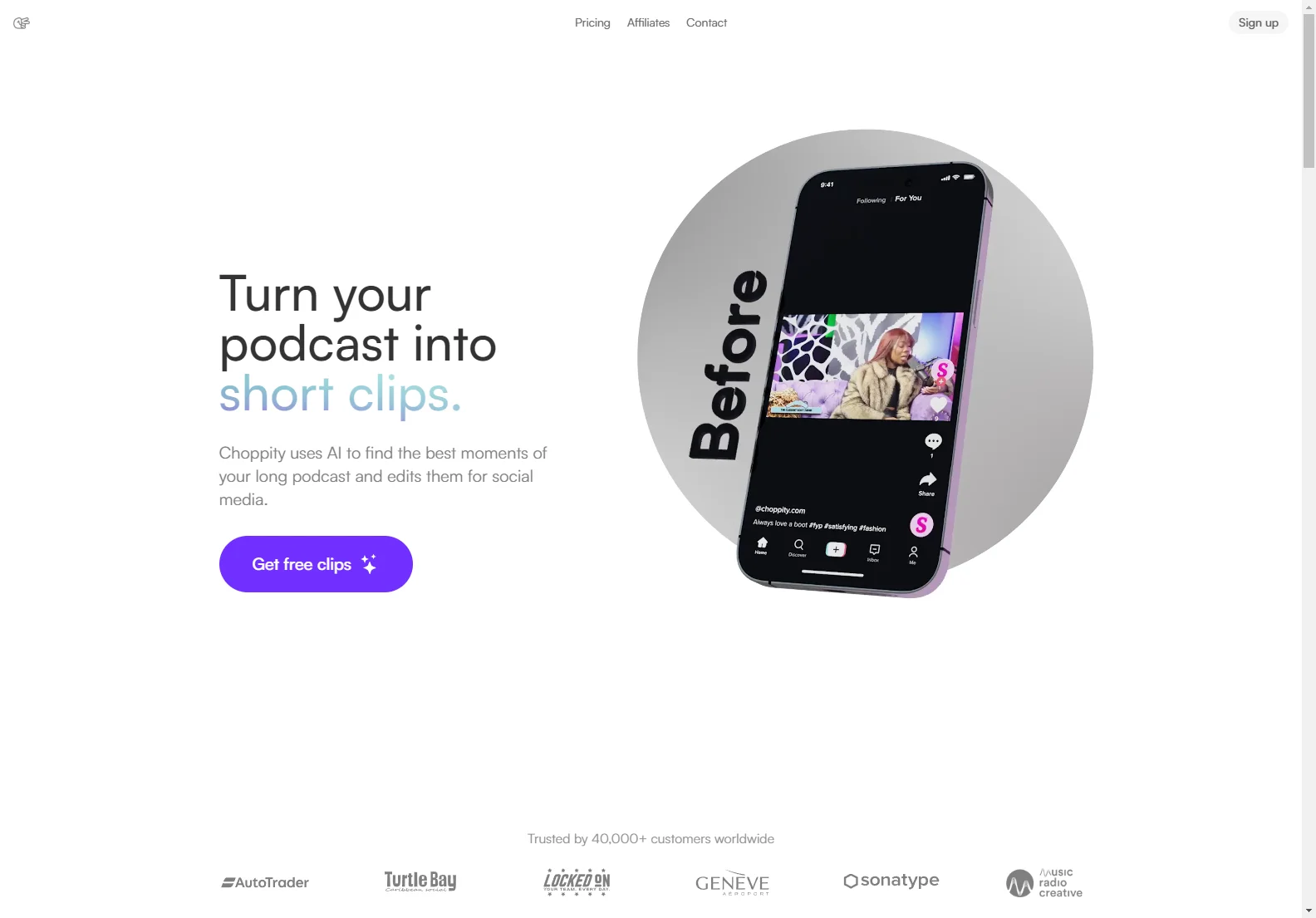 Choppity: AI-Powered Video Editing for Effortless Creation