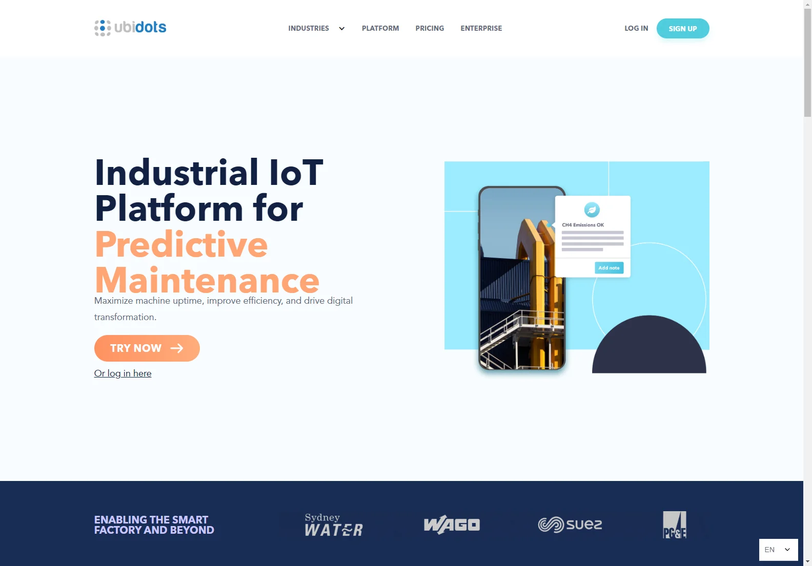 Ubidots: Empowering Industrial IoT with Simplicity