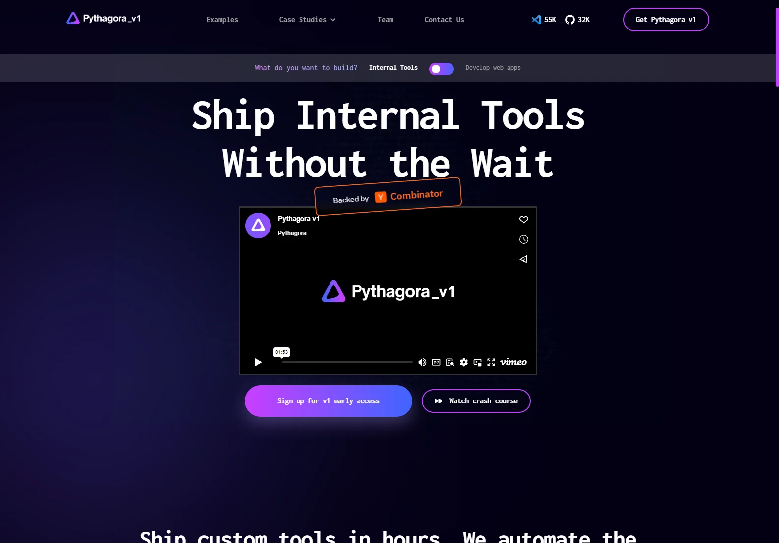 Pythagora AI: Streamlining Internal Tool Creation