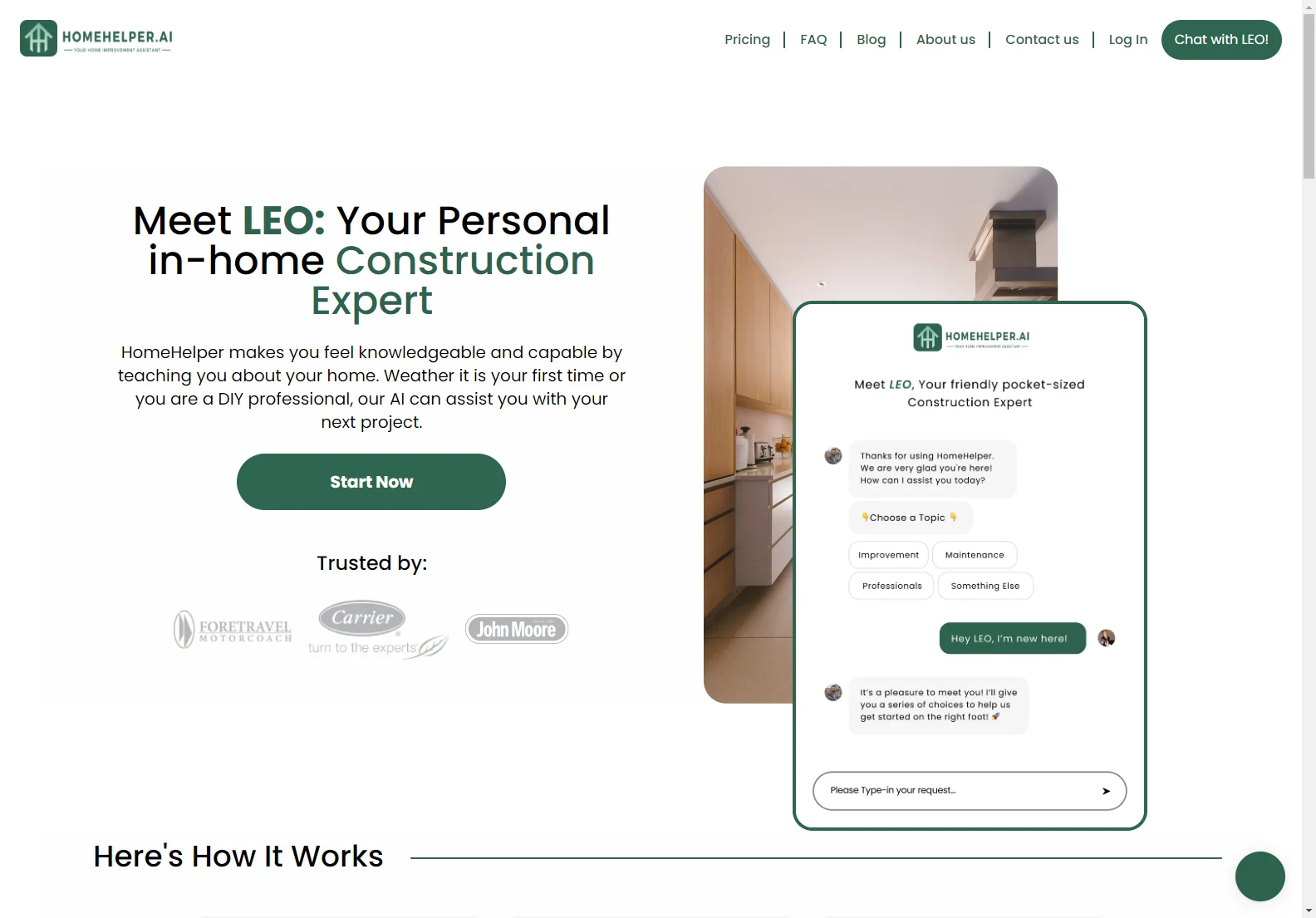 HomeHelper: Empowering Home Projects with AI Expertise