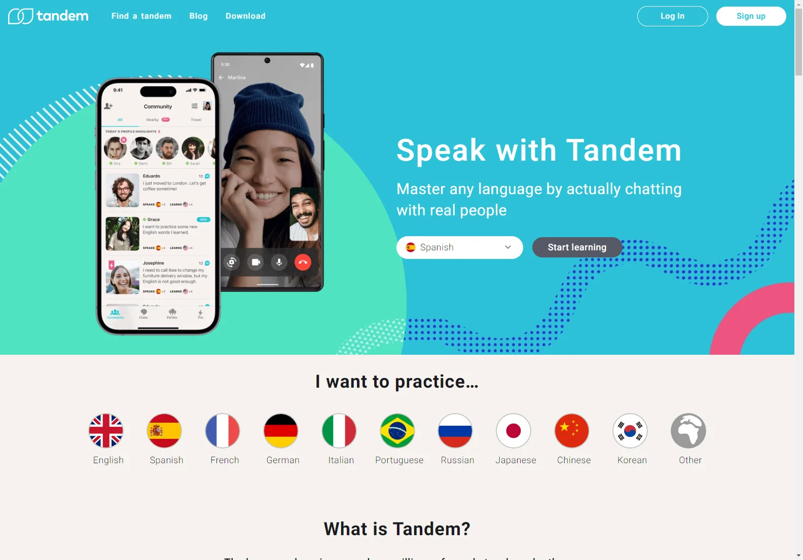 Tandem Language Exchange App: Connect and Learn Languages