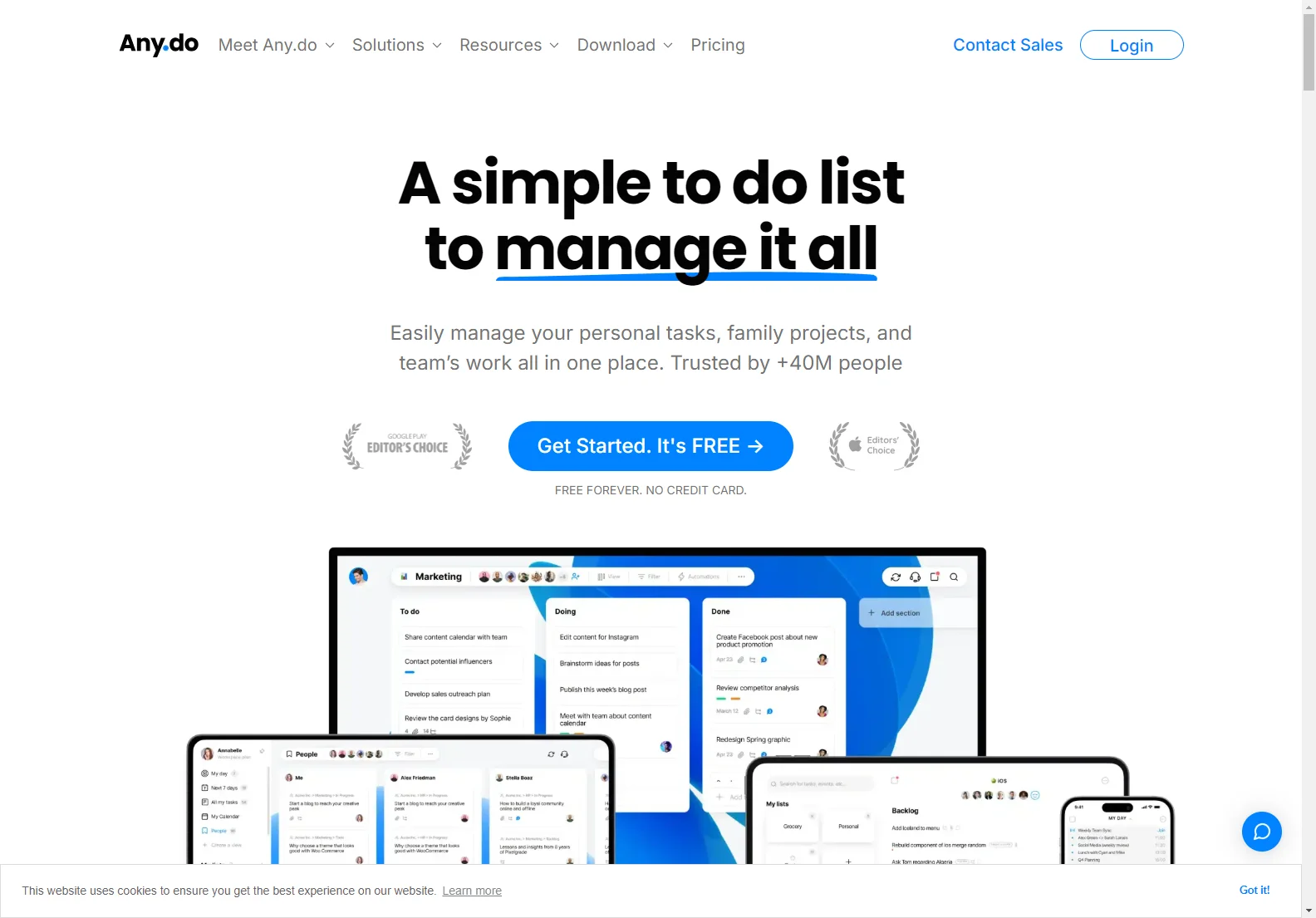 Any.do: Simplify Task Management for All