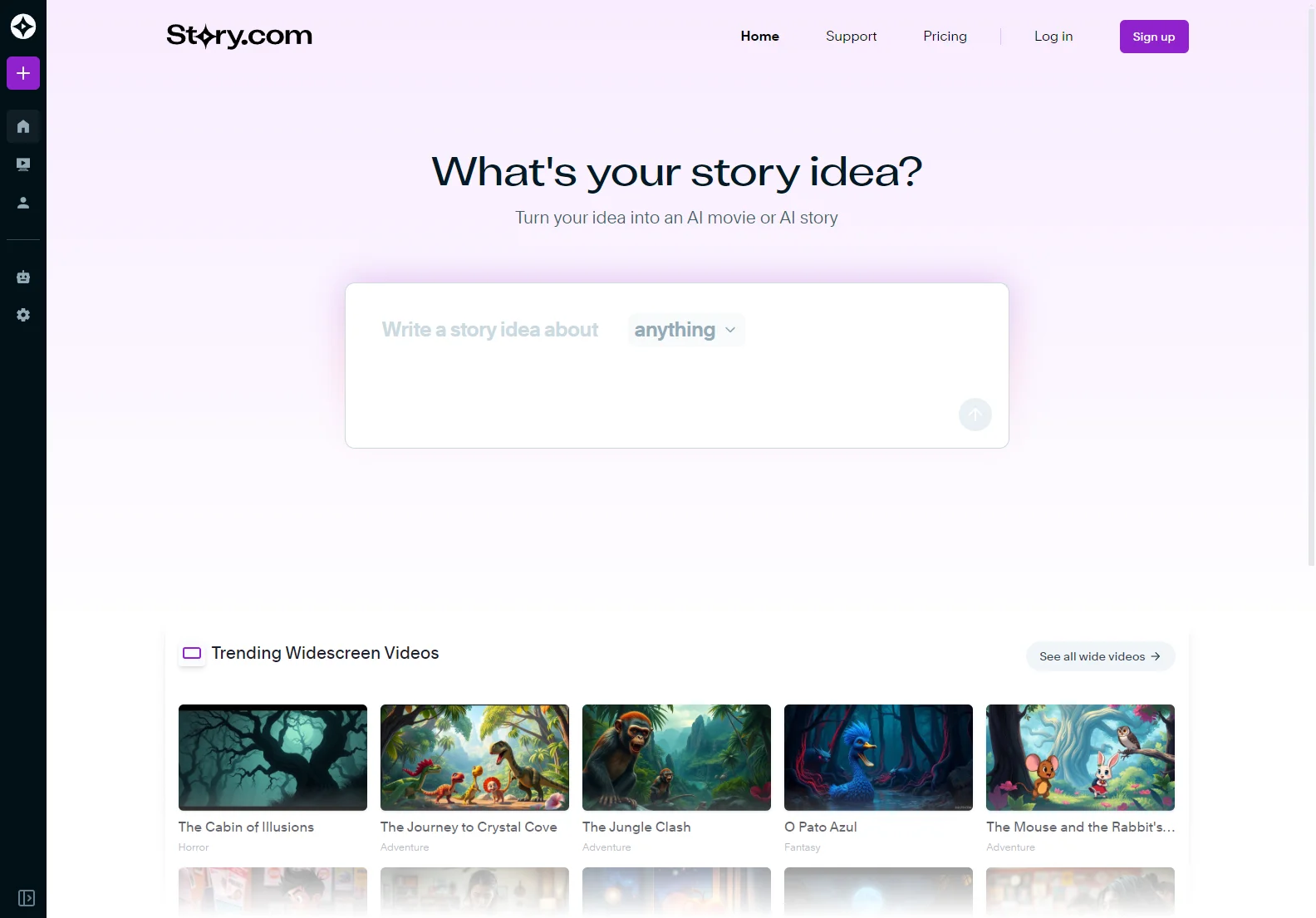 Create Unforgettable AI Stories and Movies with Story.com