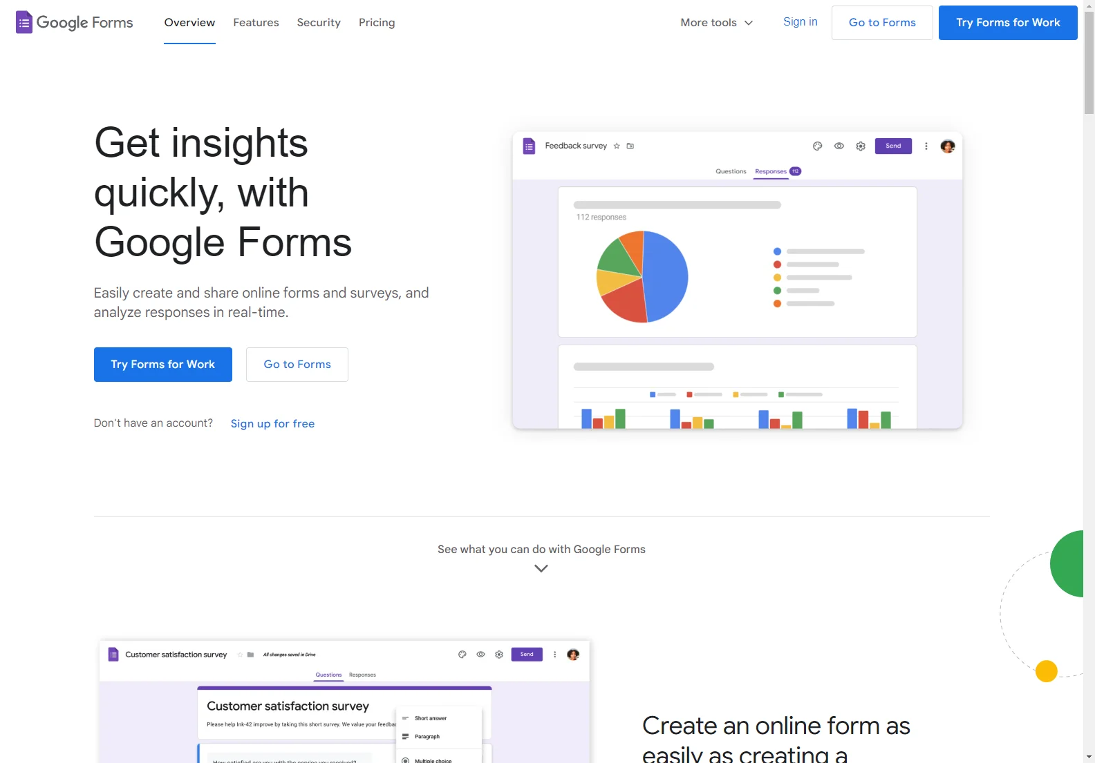 Google Forms: Streamlined Online Form Creation & Analysis