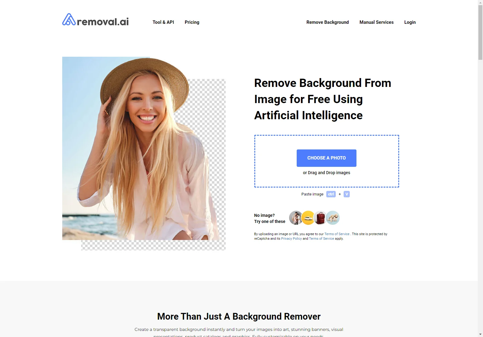 Image Background Remover with Removal.AI - Free and Efficient