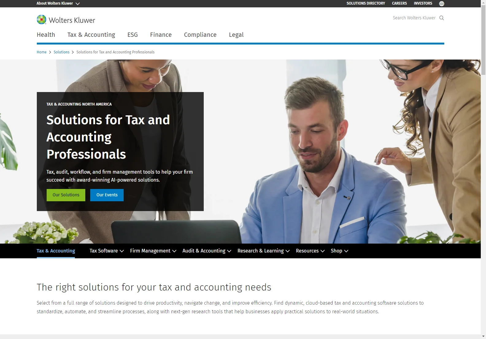 Wolters Kluwer: Empowering Tax & Accounting with AI