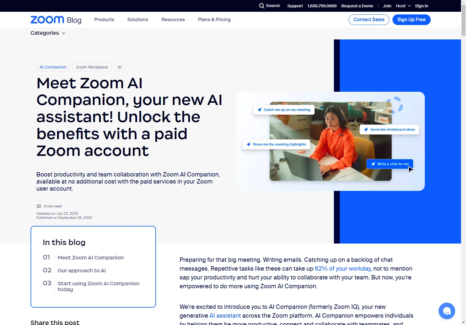 Zoom AI Companion: Unleashing Productivity with Paid Zoom Accounts