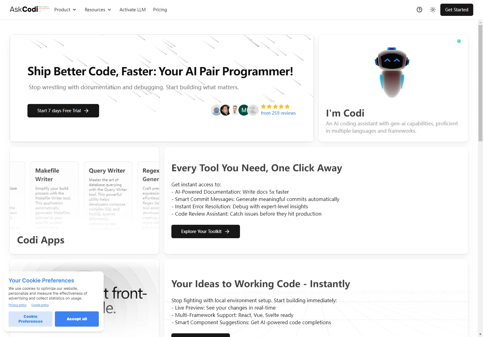 AskCodi: The AI-Powered Code Assistant for Simplified Coding