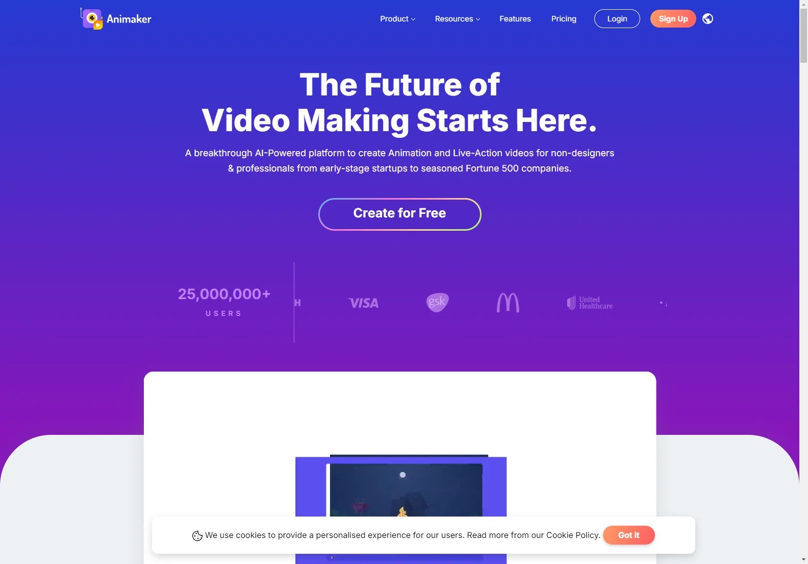 Animaker: AI-Powered Free Video Creation for All