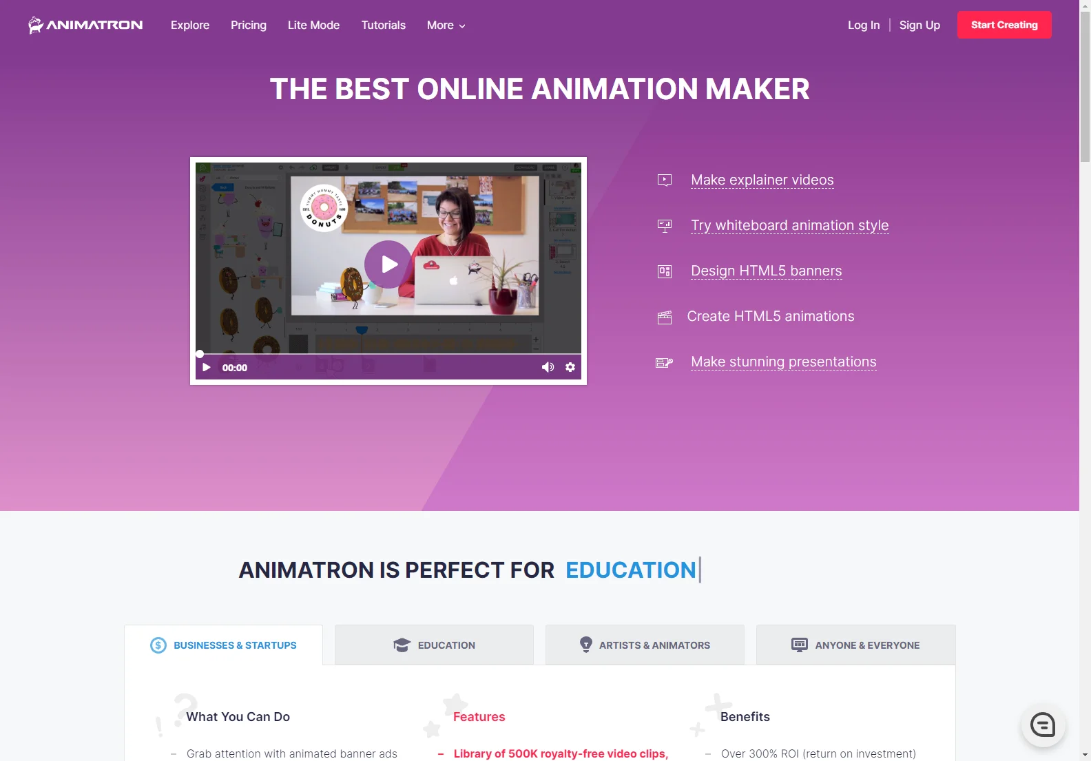 Animatron: The Ultimate Online Animation and Video Maker for Easy Creation and Cost Savings