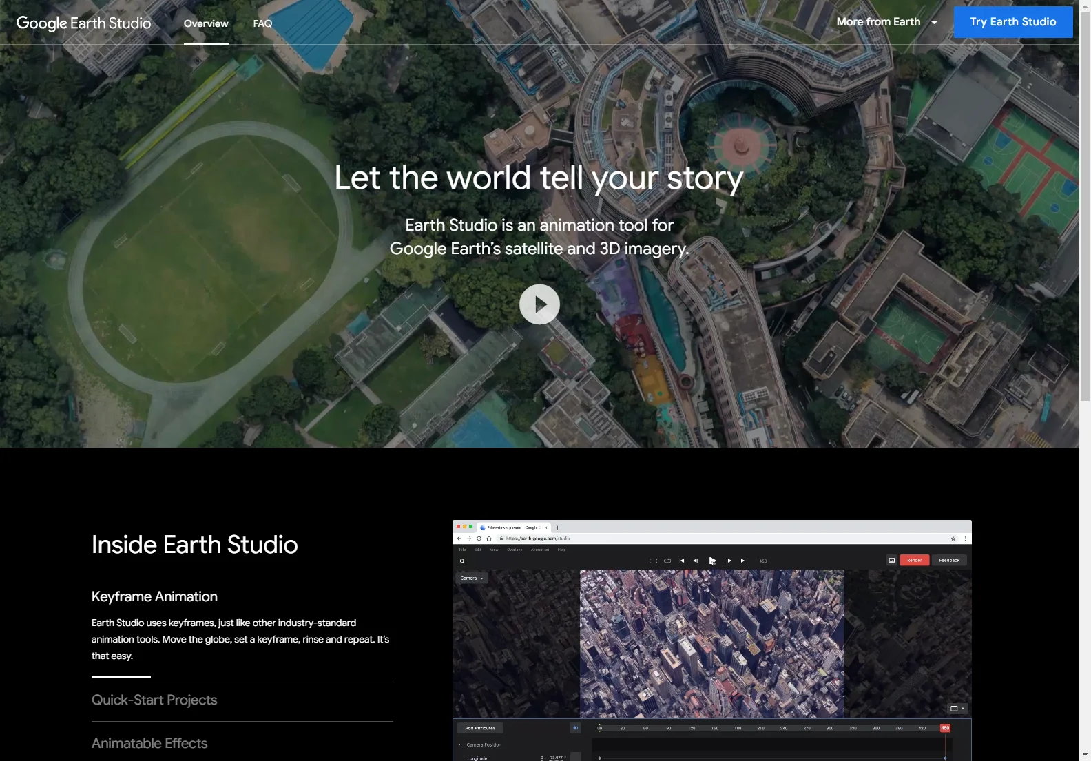 Google Earth Studio: Transform Your Animations with Satellite Imagery