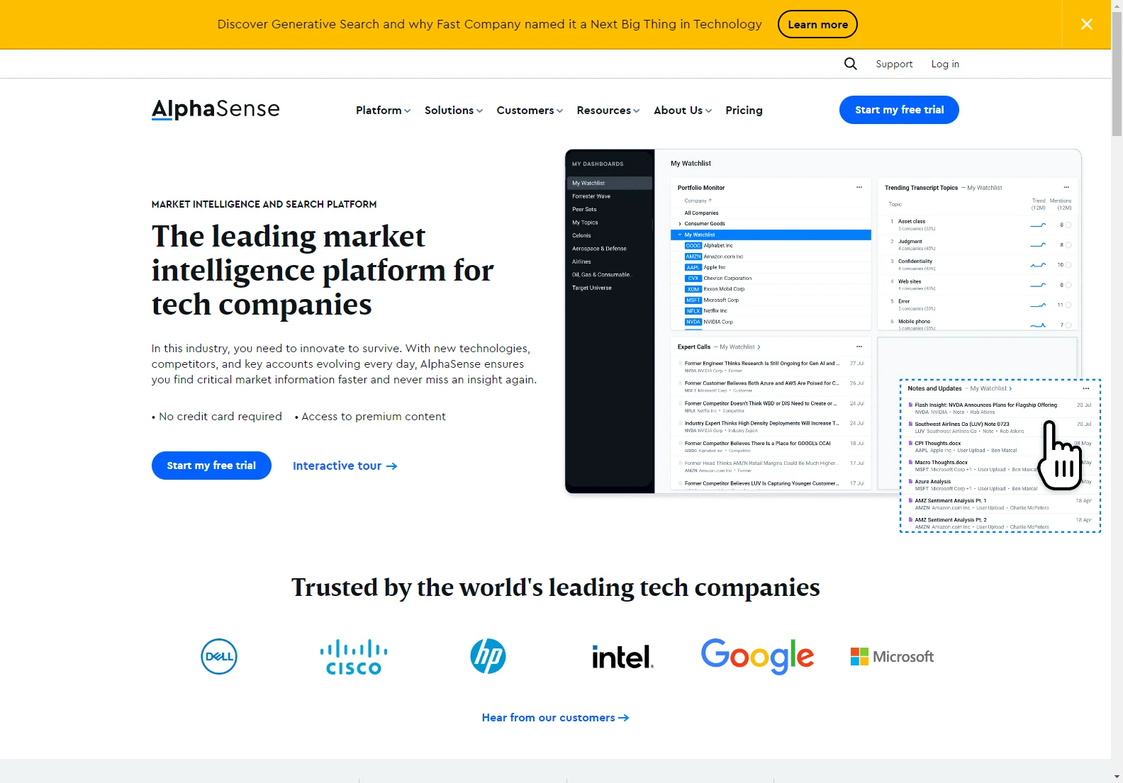 AlphaSense: Unlock Critical Insights with AI-Powered Platform