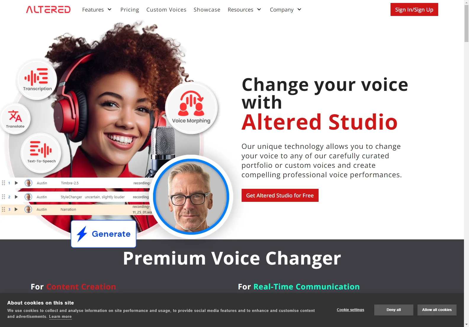 Altered Studio: Transform Your Voice for Media and Communication