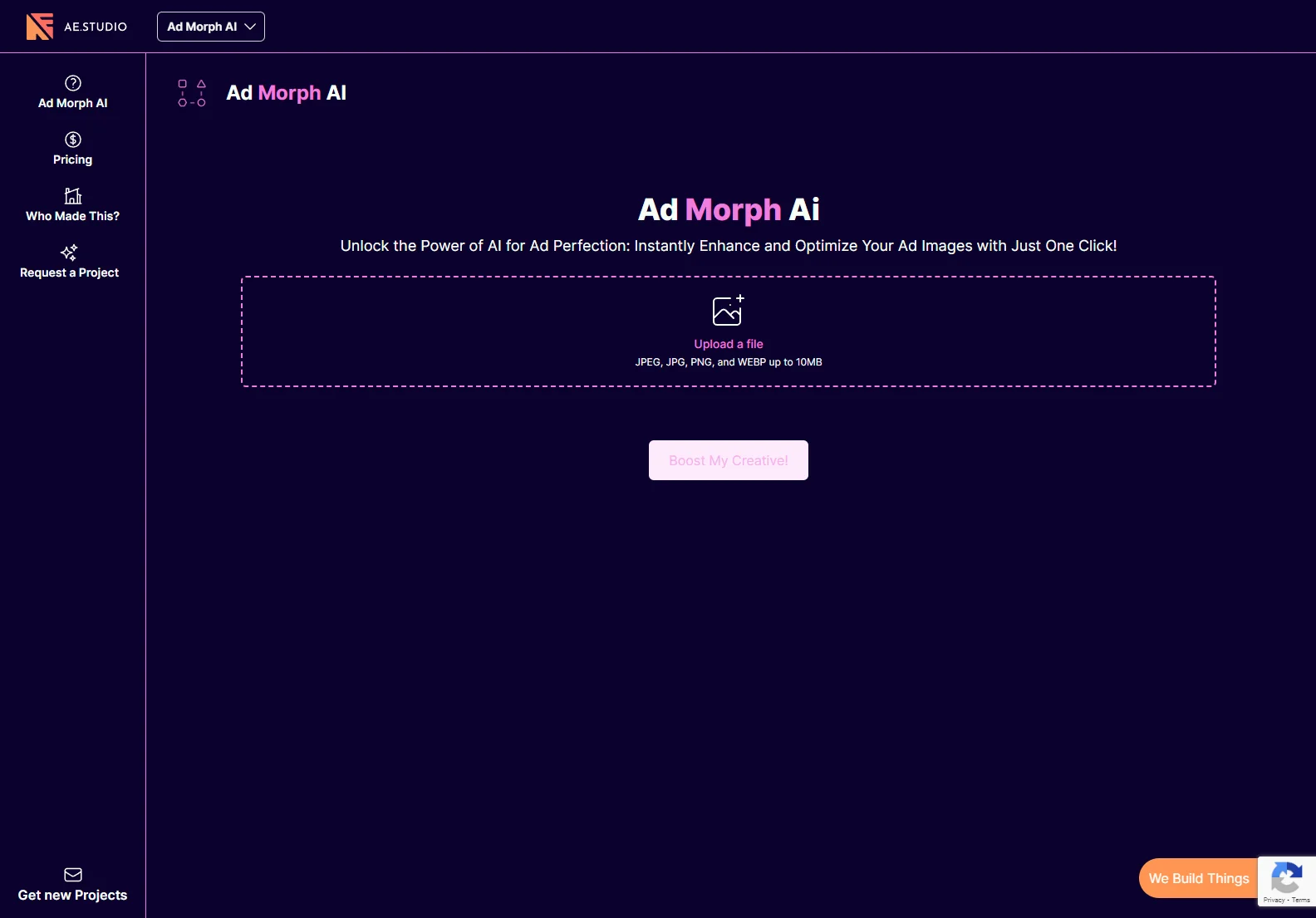 Ad Morph AI: One-Click Ad Image Enhancement