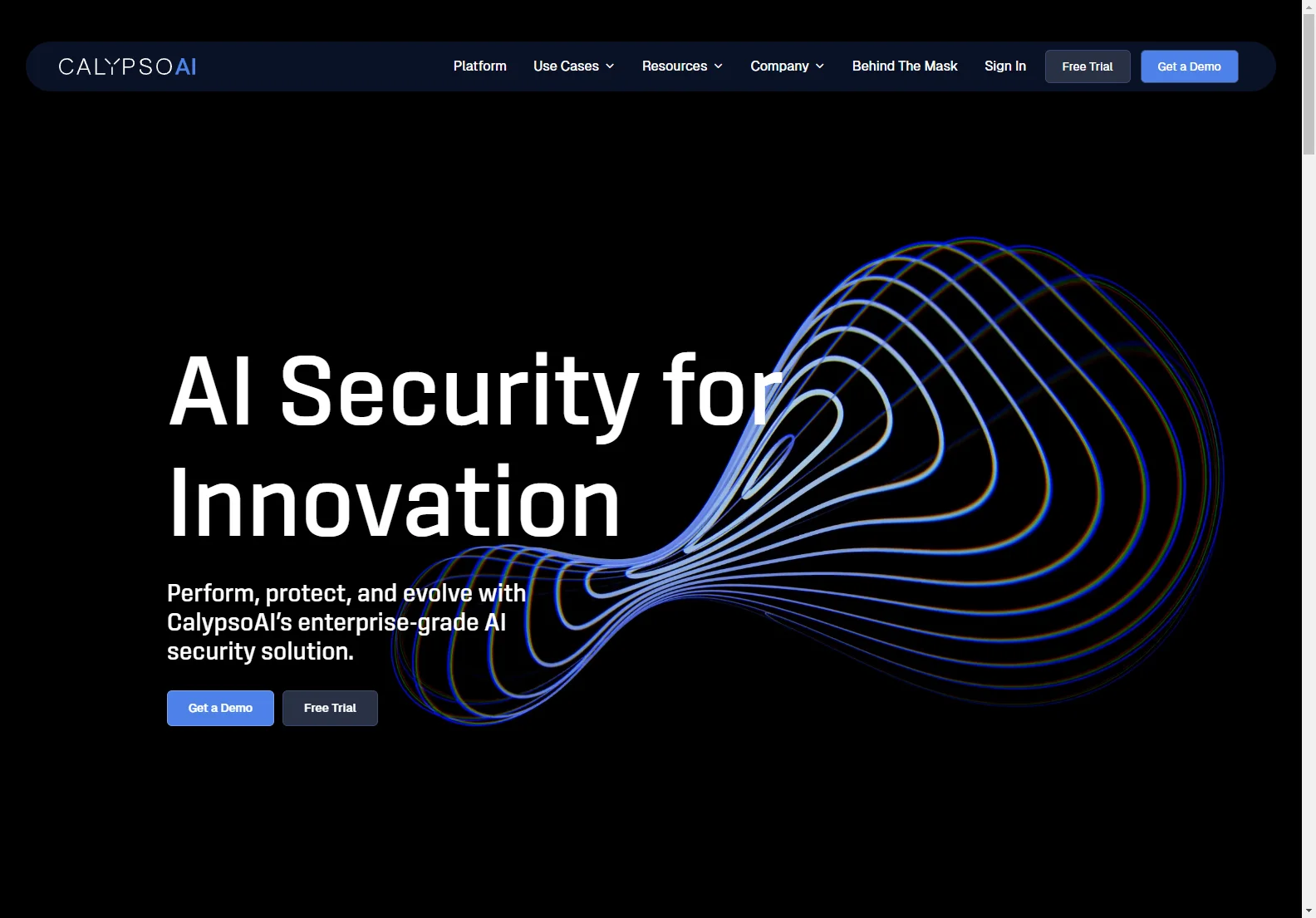 CalypsoAI: Empowering AI Security for Innovation