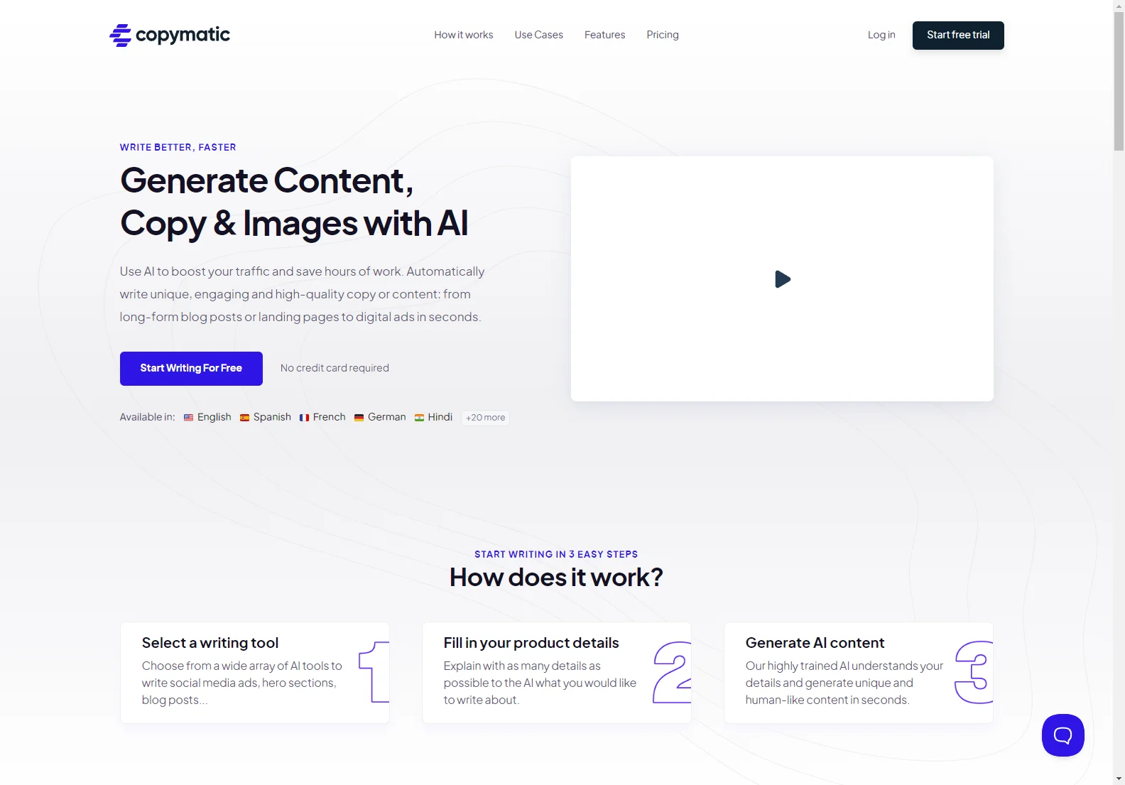 Copymatic: The Ultimate AI Content Creator