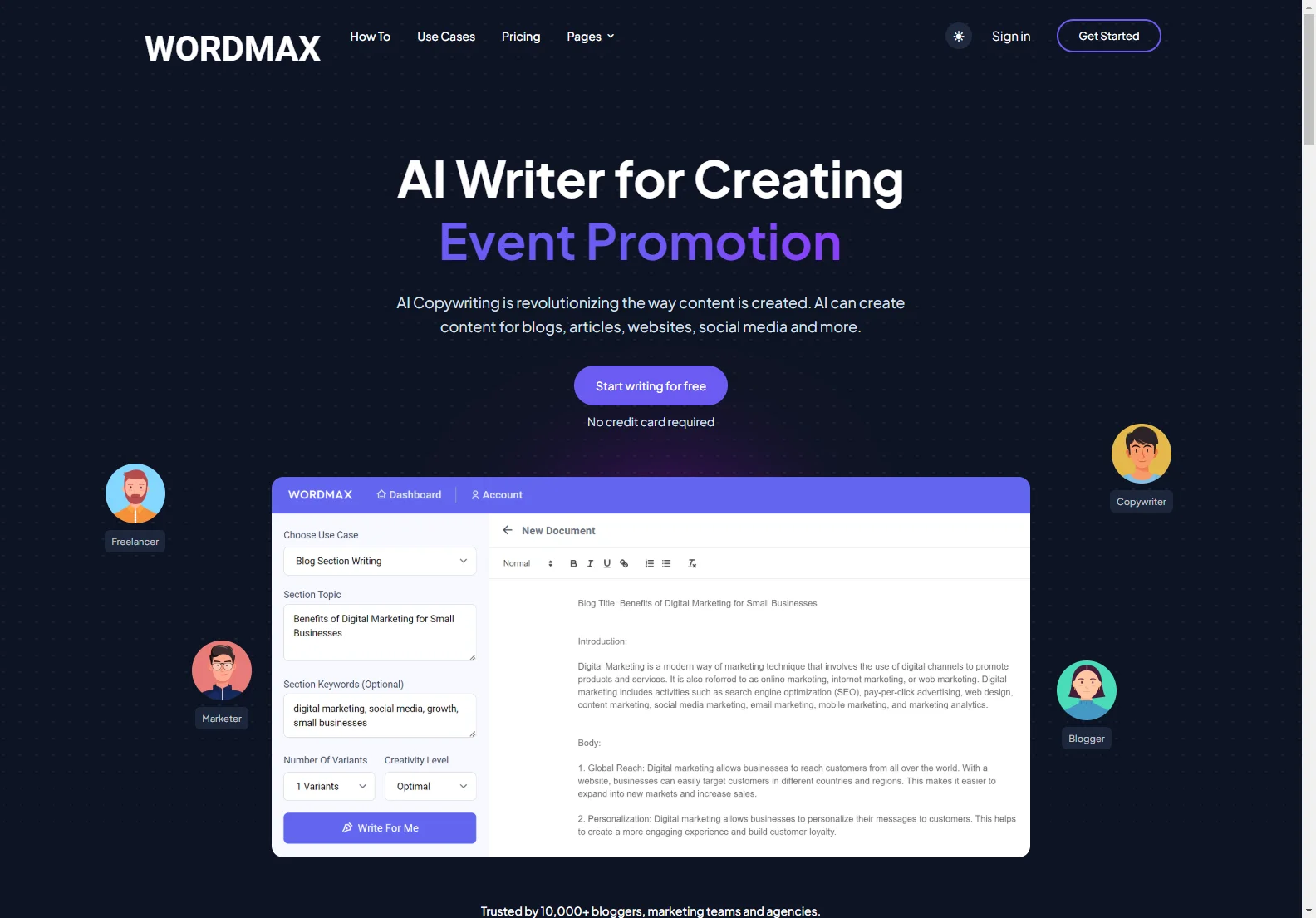 Wordmax - Boost Your Content Generation with AI