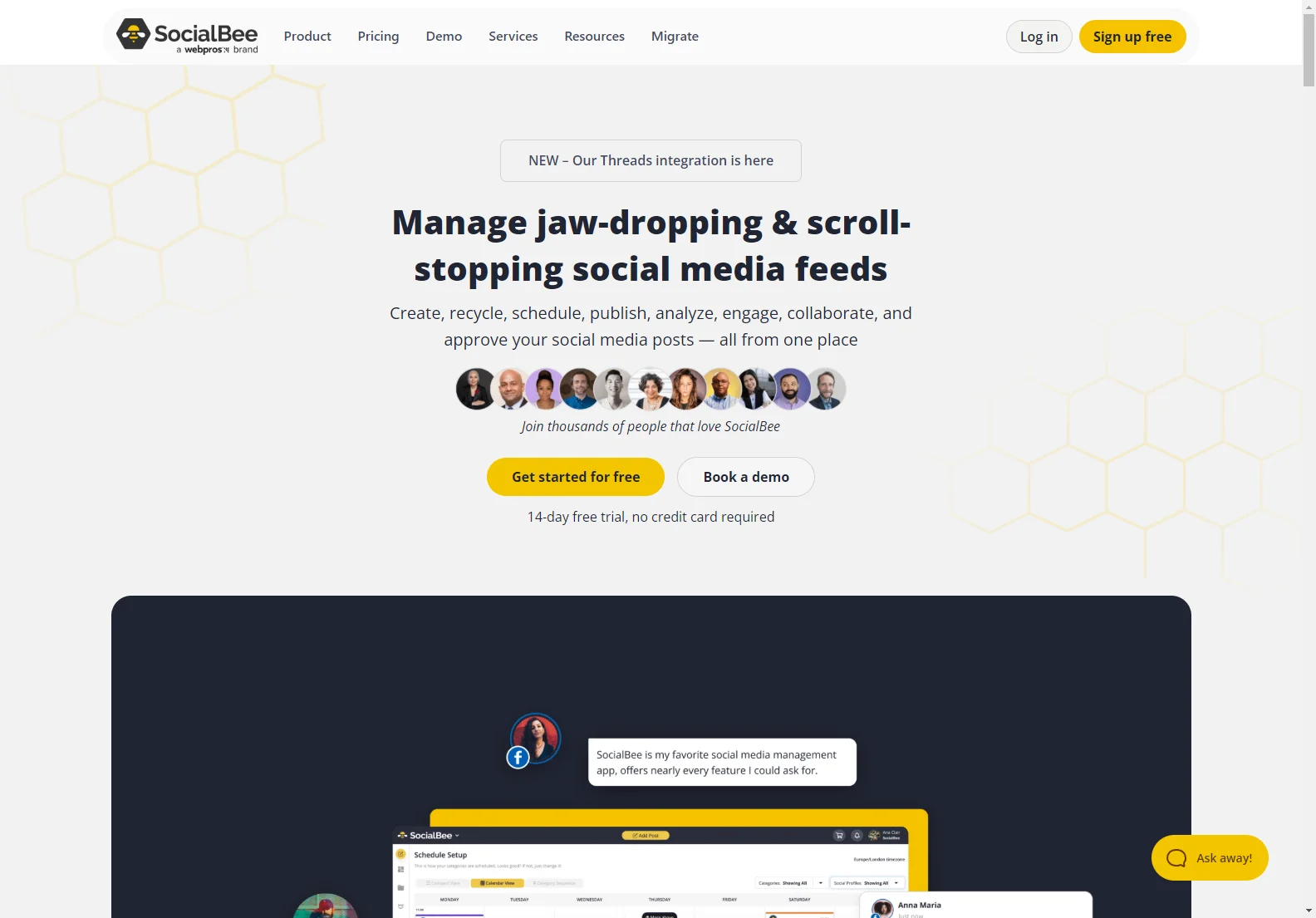 SocialBee: Empowering Social Media Success with AI