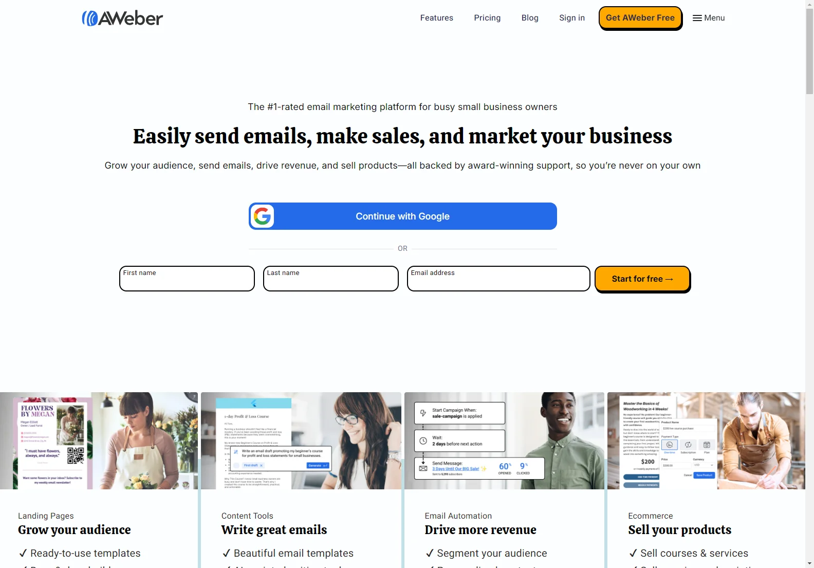 AWeber: The Ultimate AI-Enhanced Email Marketing Solution for Small Businesses