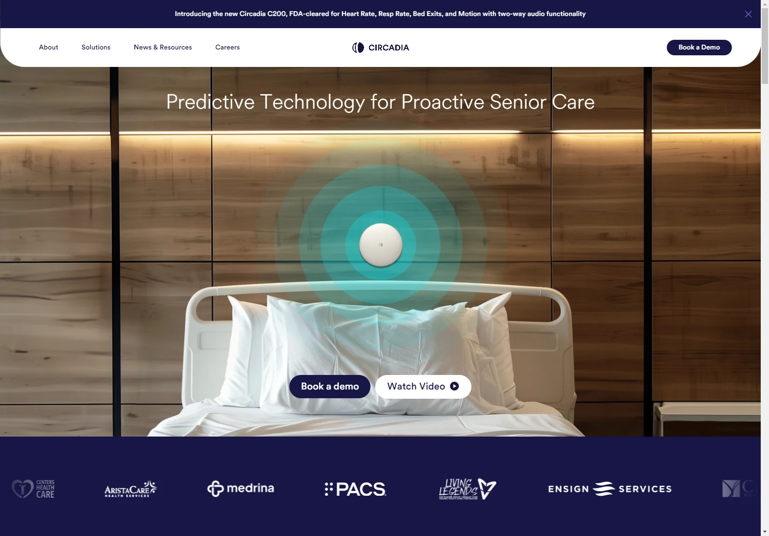 Circadia Health: Enhancing Senior Care with Advanced Monitoring