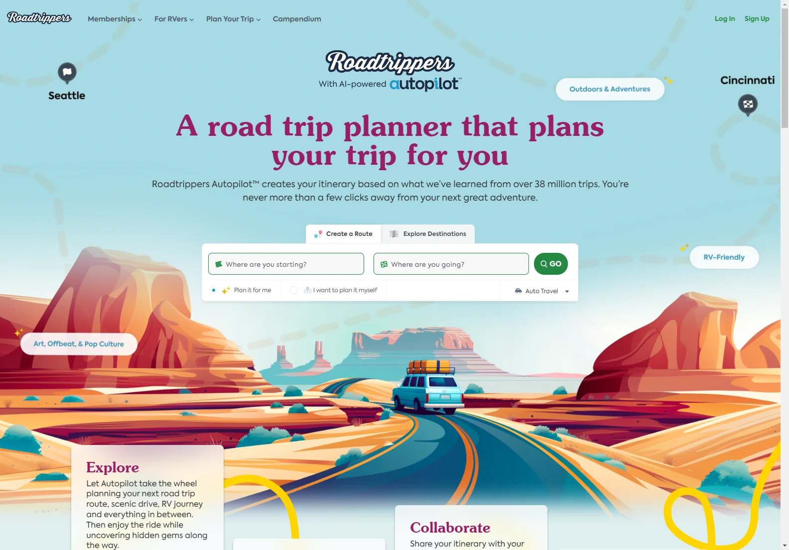 Roadtrippers: The Ultimate Road Trip Planner for Seamless Adventures