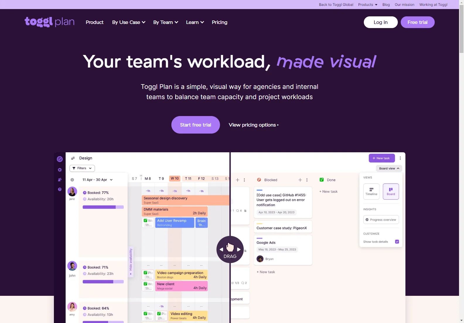 Toggl Plan: Optimize Team Workflows with Ease