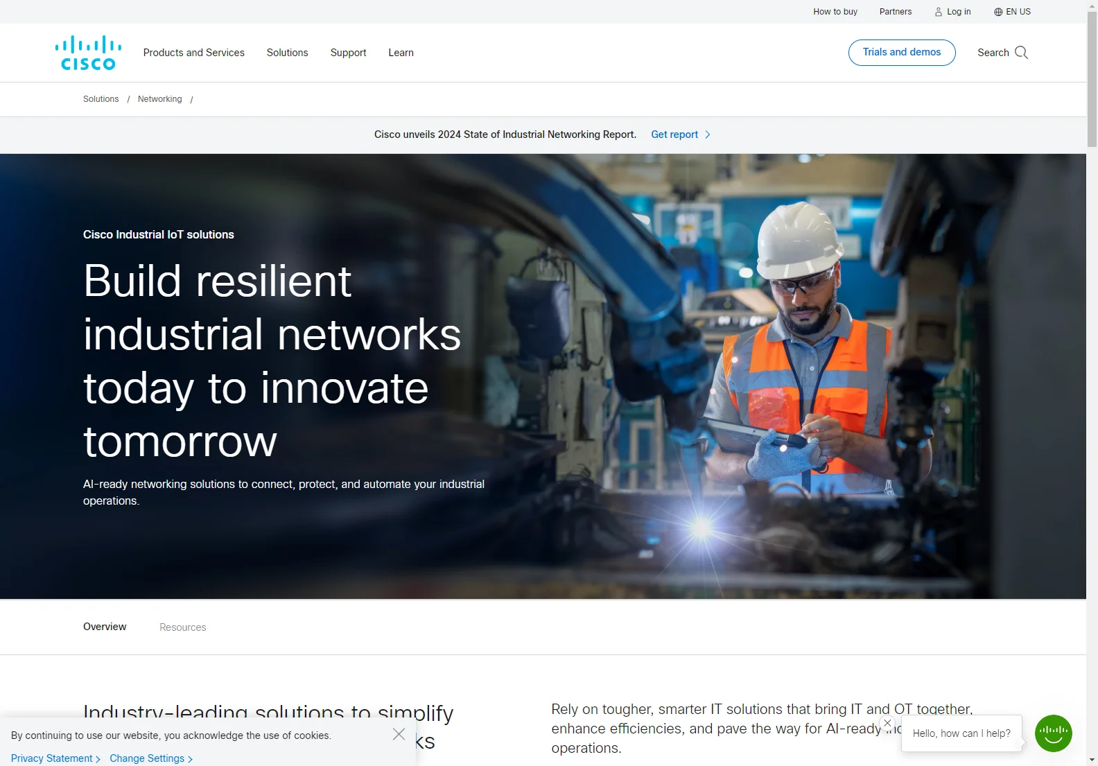 Cisco Industrial IoT: Transforming Industrial Networks