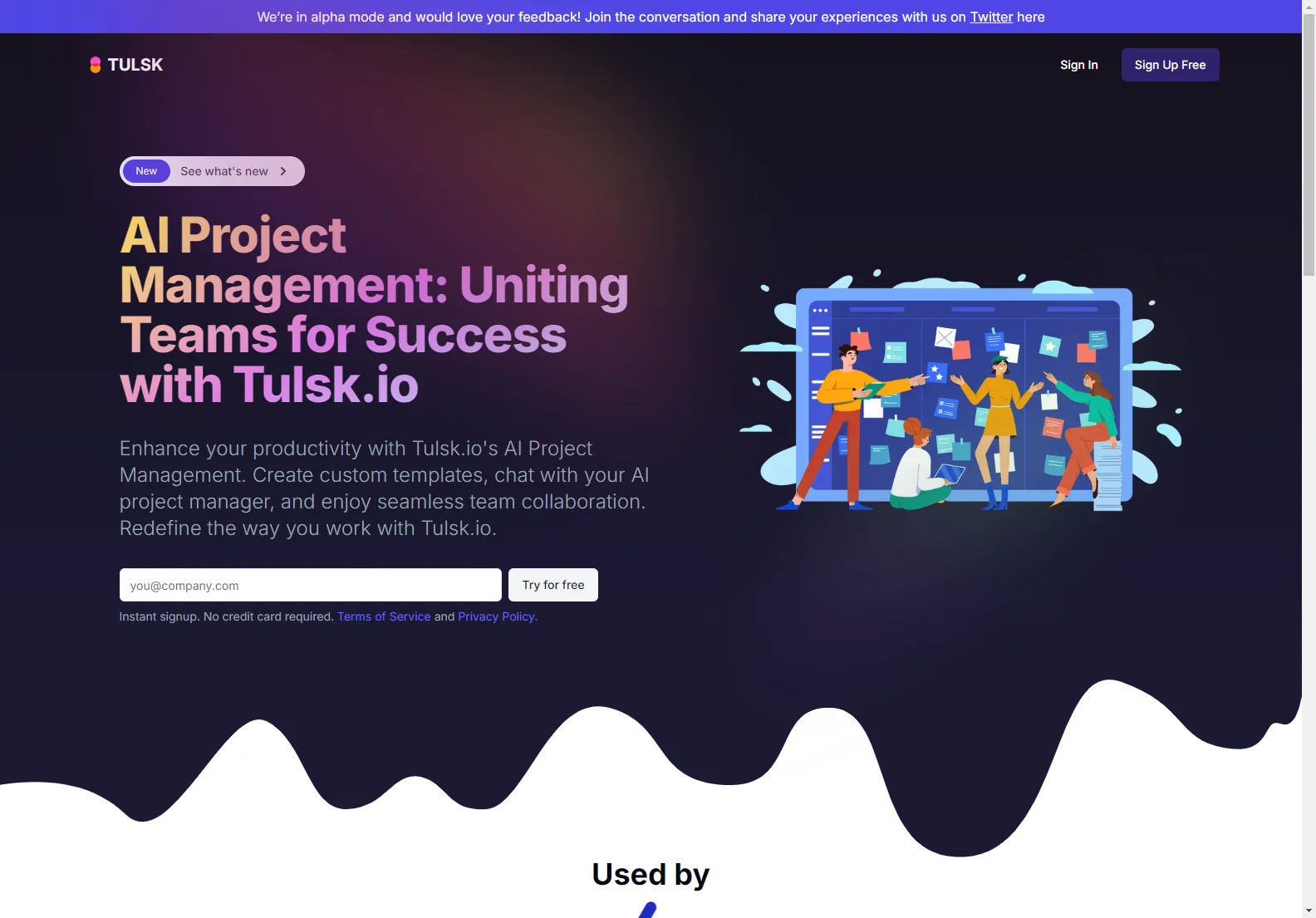 Tulsk.io: Revolutionizing Project Management with AI