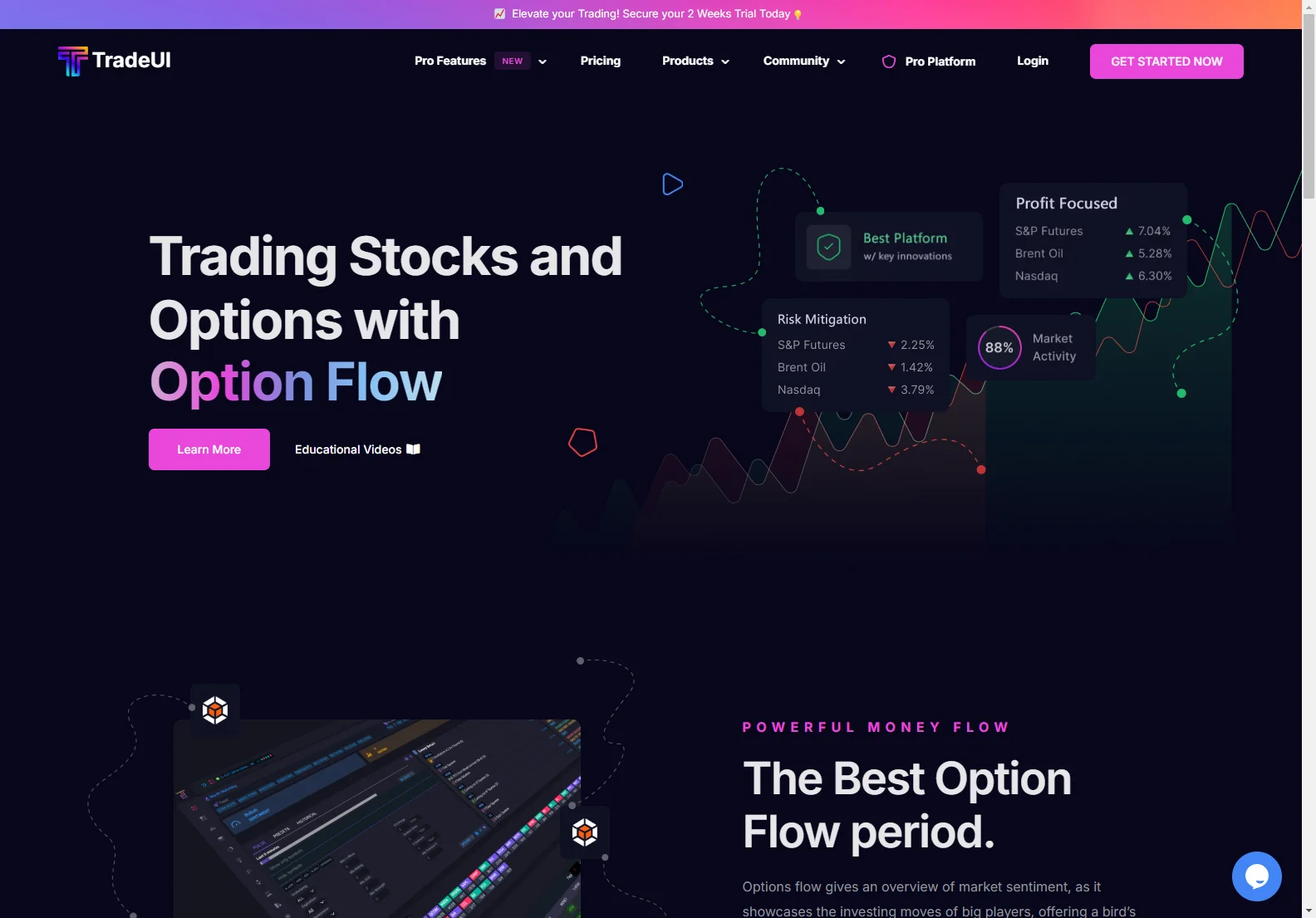 TradeUI: Empowering Traders with AI-Powered Insights