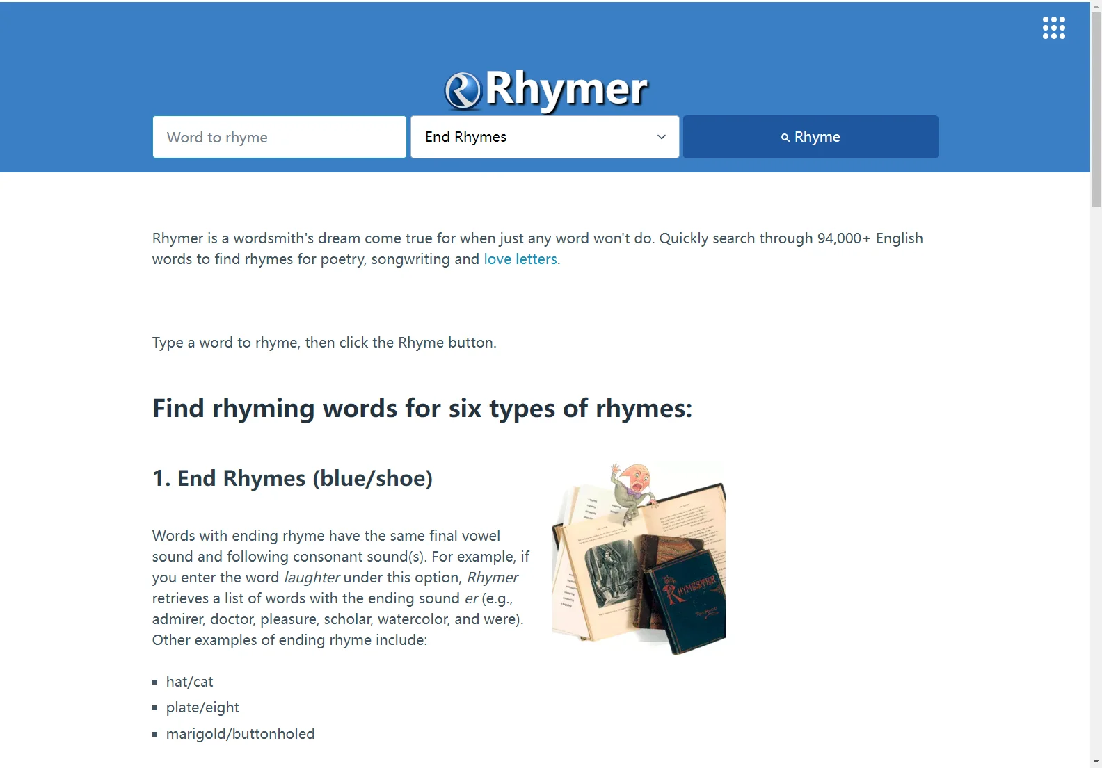 Rhymer: Unleash Your Creativity with Rhyming