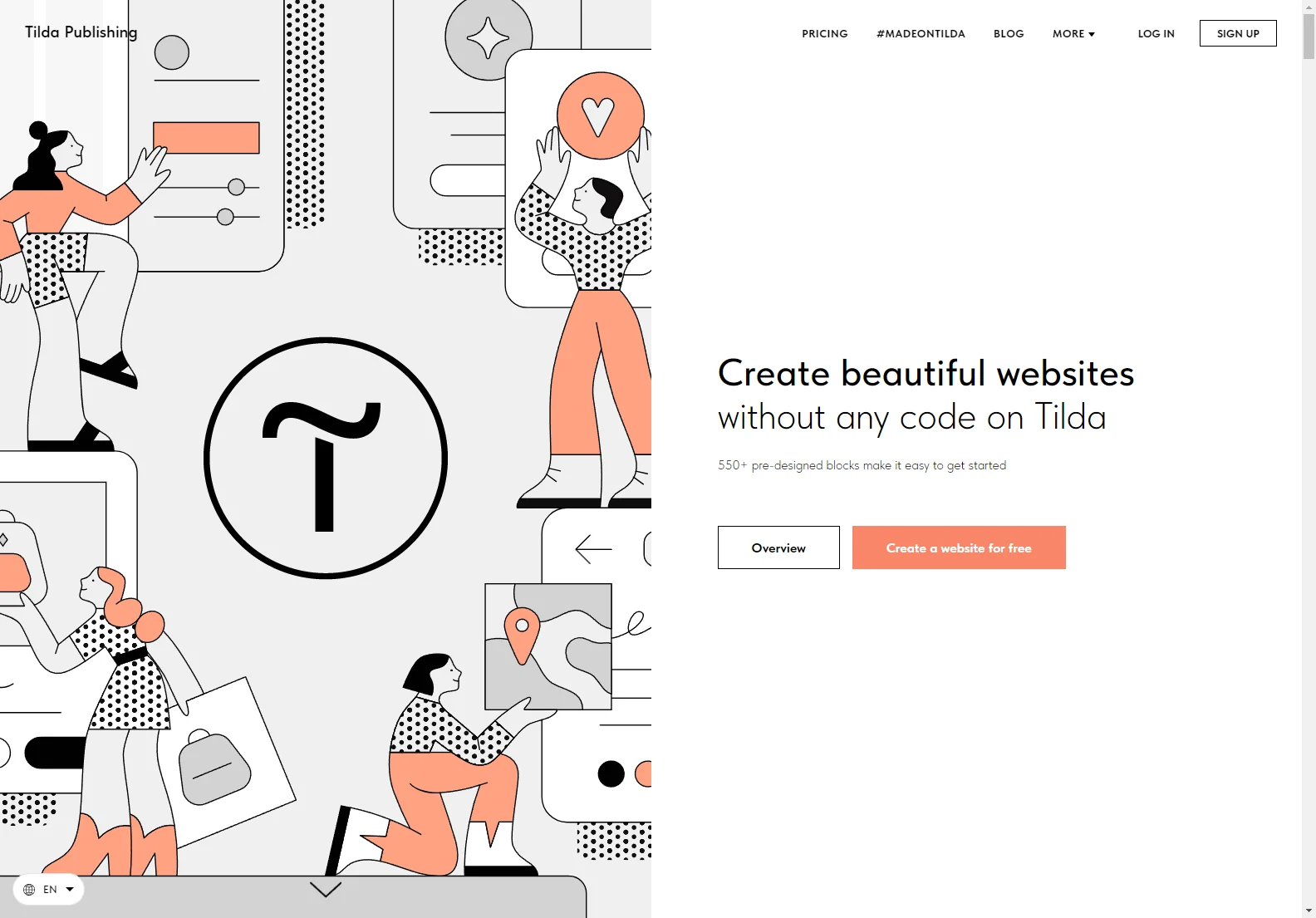 Create Stunning Websites with Tilda Website Builder