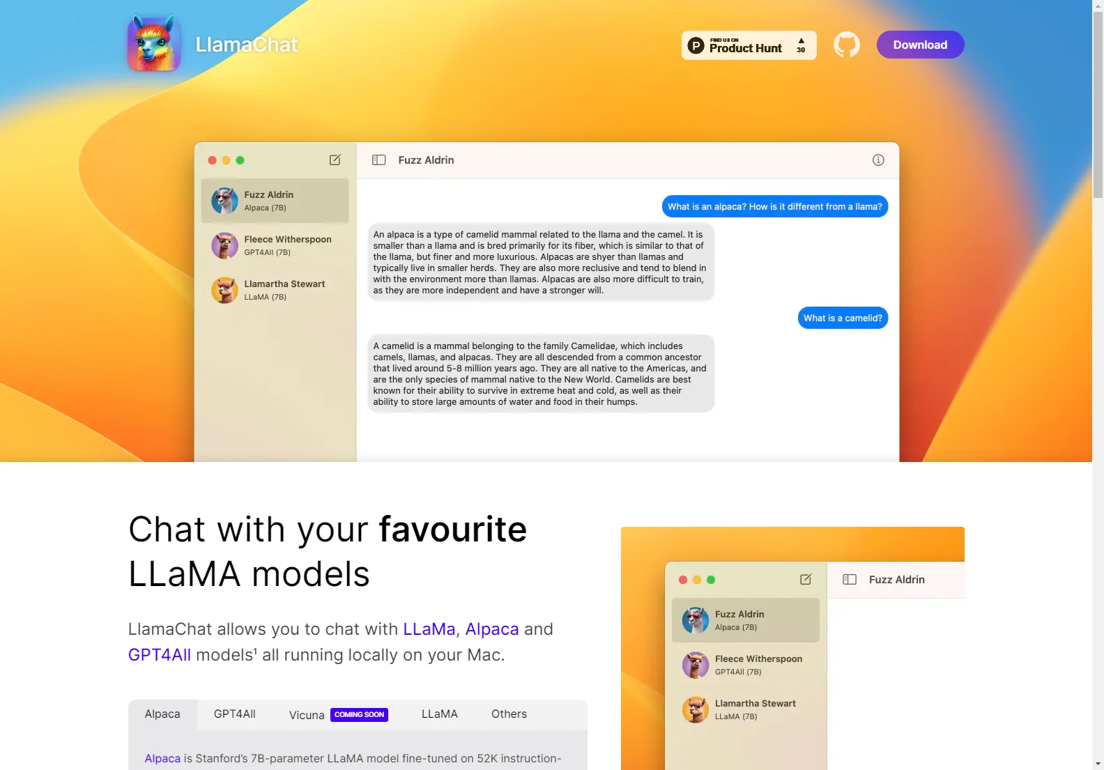 LlamaChat: Empowering Local AI Conversations