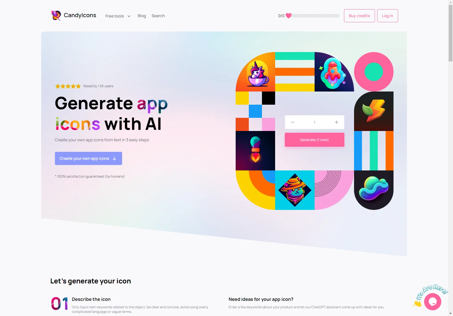 CandyIcons: Transform Your App with AI-Generated Icons