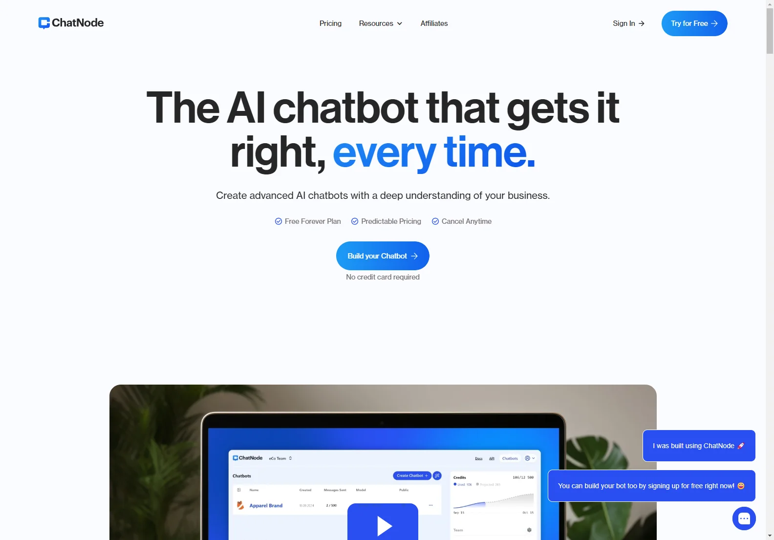 ChatNode: The Ultimate Chatbot for Accurate Responses