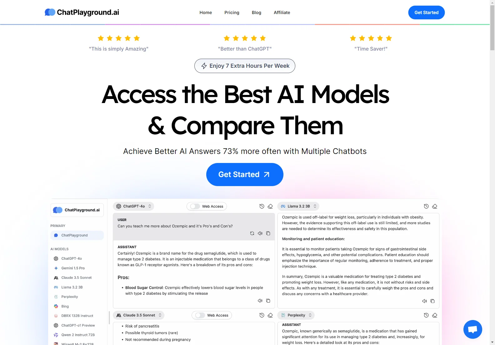 ChatPlayground AI: Unlock the Power of AI Models Comparison