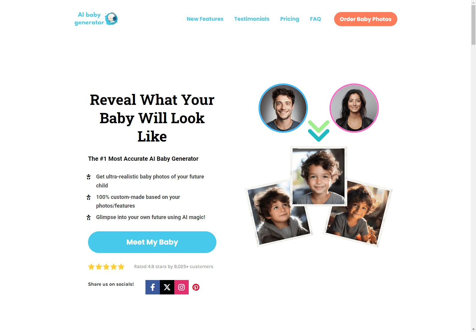 AI Baby Generator: Predict Your Future Baby's Appearance with High Accuracy