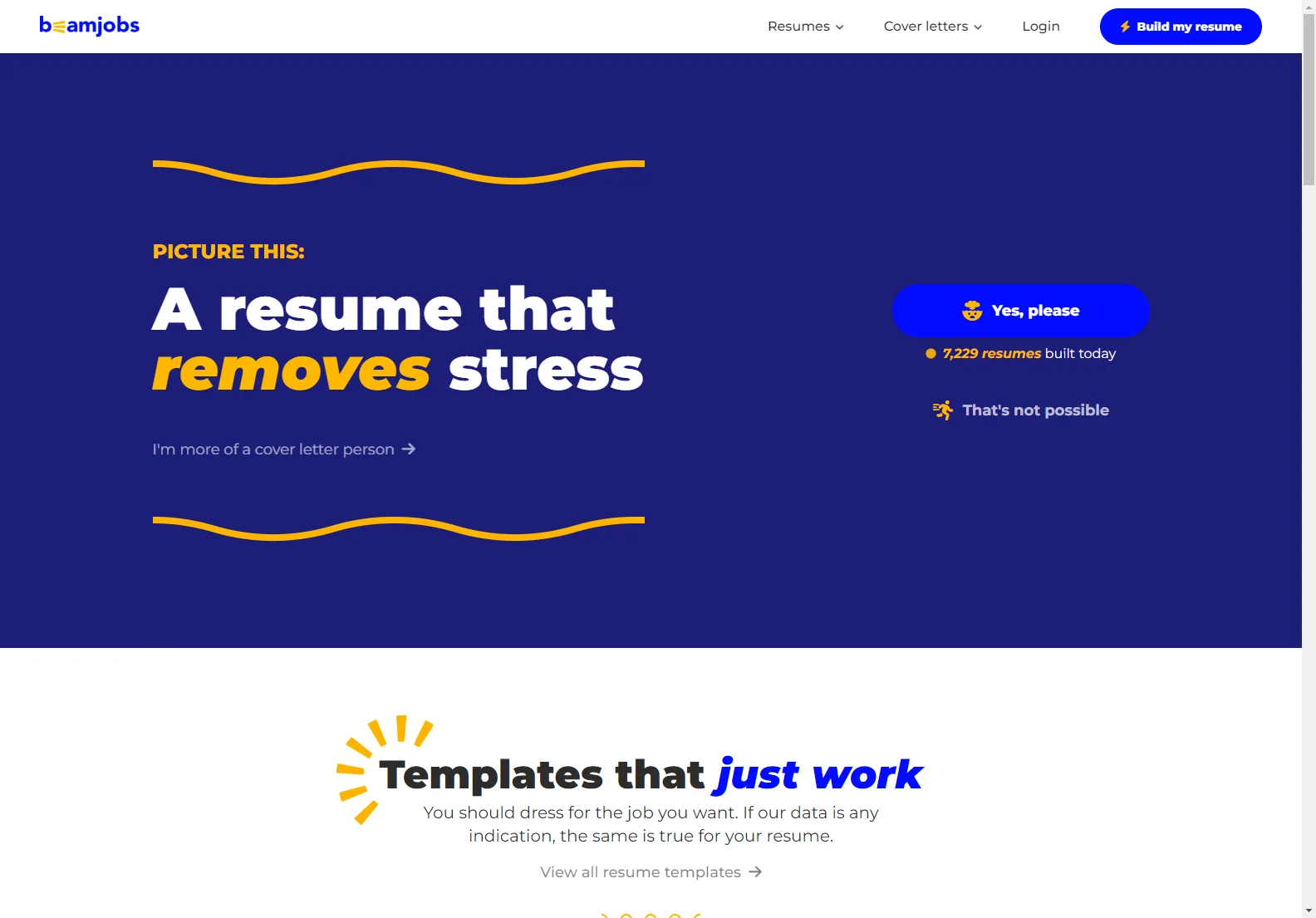 BeamJobs: The Ultimate AI-Powered Resume and Cover Letter Builder