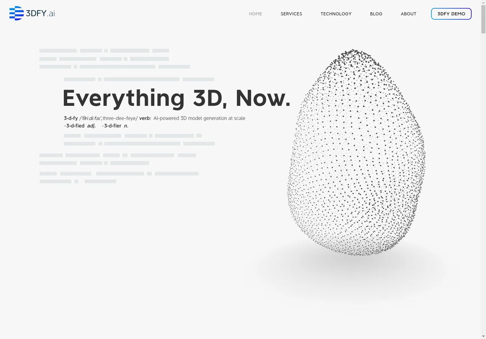 3DFY.ai: Transform Text into High-Quality 3D Models