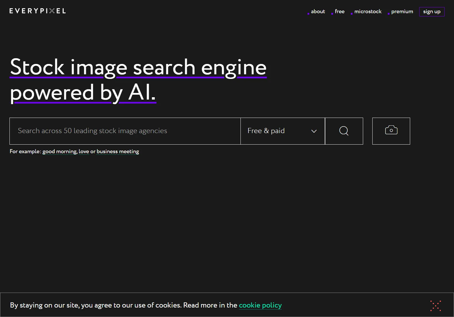 Everypixel: AI-Powered Stock Image Search Engine