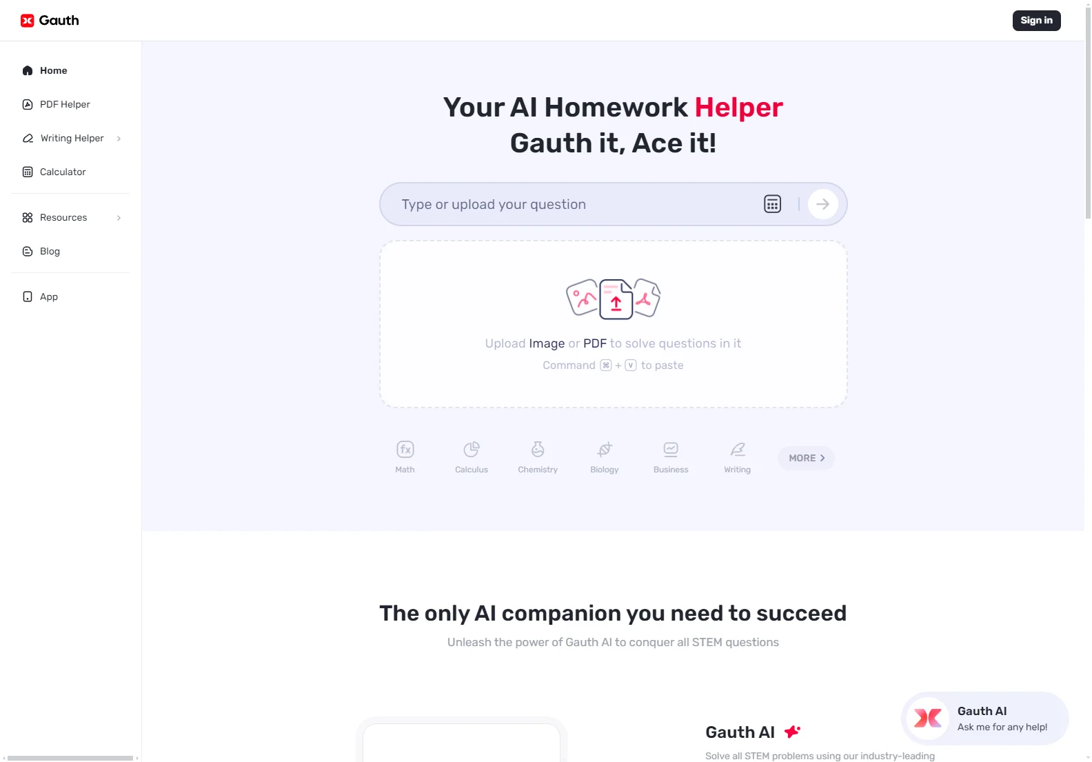 Gauth: Your AI-Powered Ally for Conquering All School Subjects