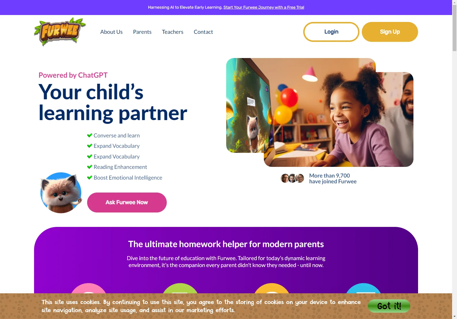 Furwee: Transforming Kids' Learning with AI