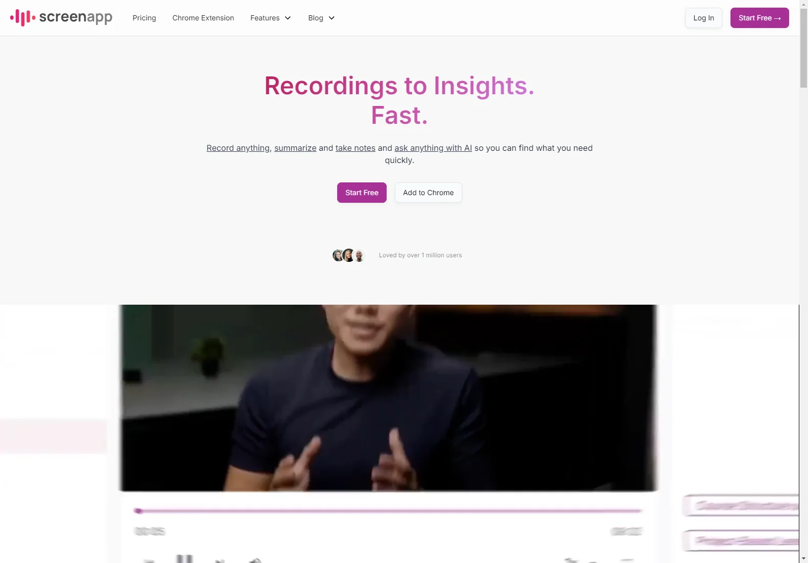 ScreenApp - Transform Audio & Video with AI-Powered Tools