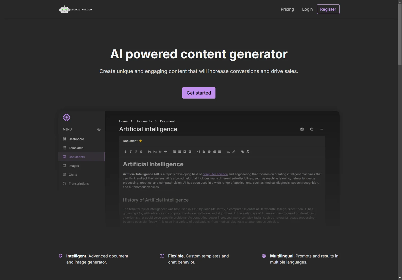 Ai Pakistani: Your Ultimate AI-Powered Content Creation Platform for Success