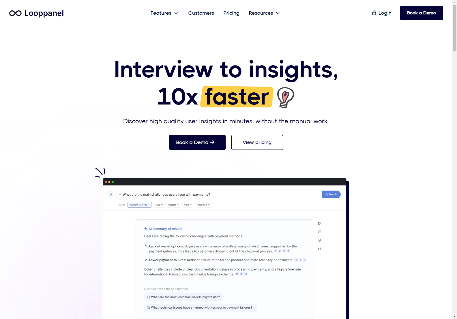 Looppanel: Accelerate UX Research with AI Insights