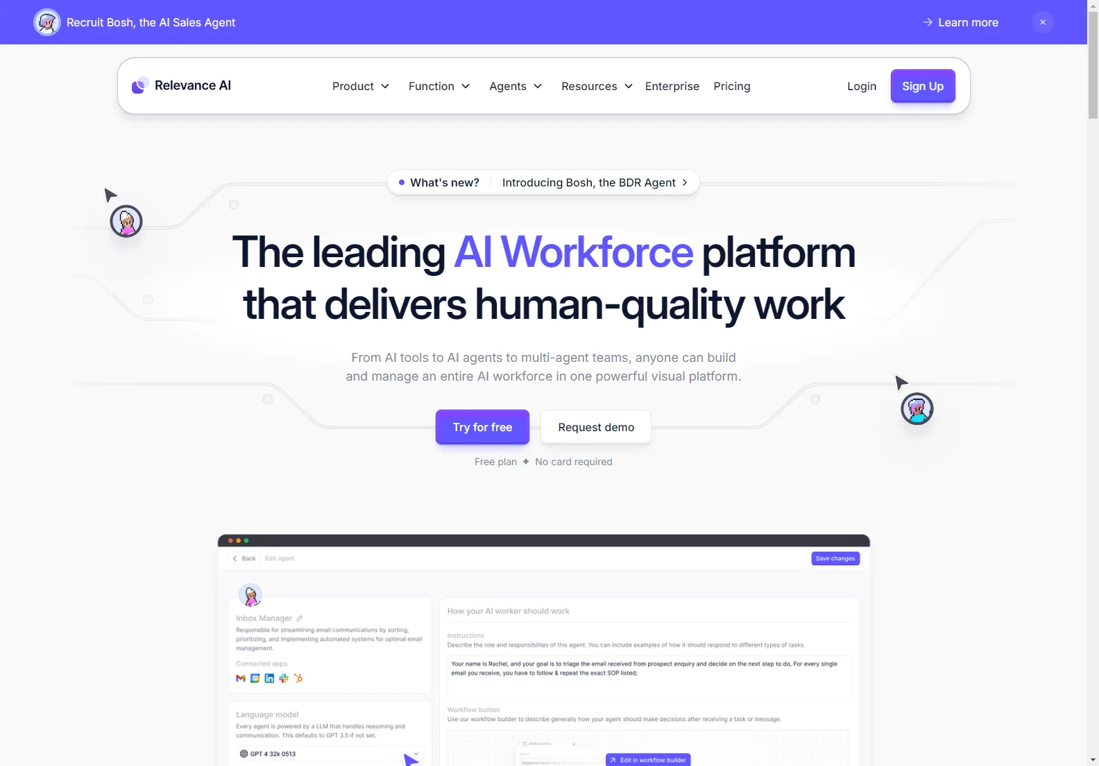 Relevance AI: Build and Empower Your AI Workforce for Business Success