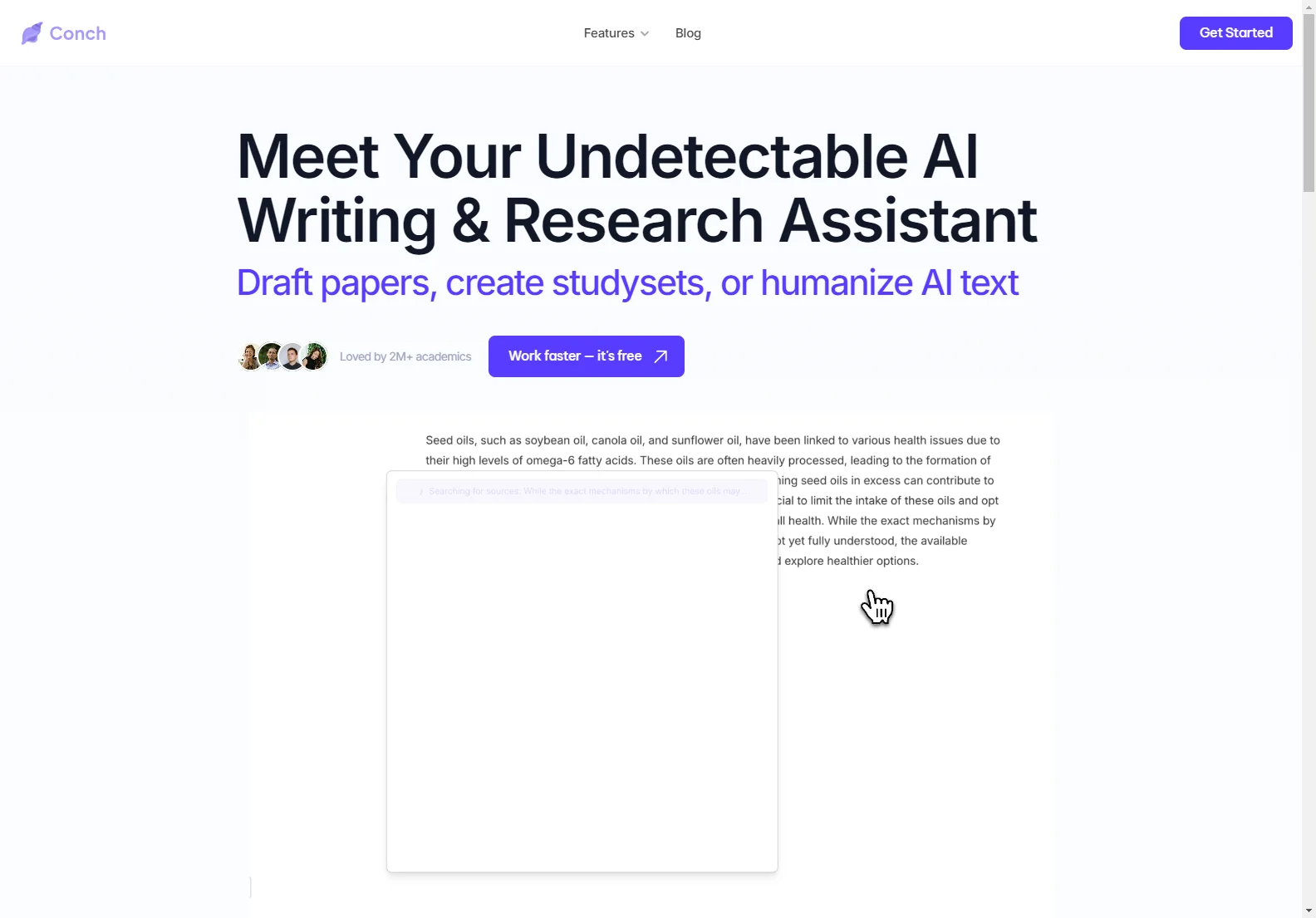 Conch AI: Unleash Your Undetectable Writing Potential