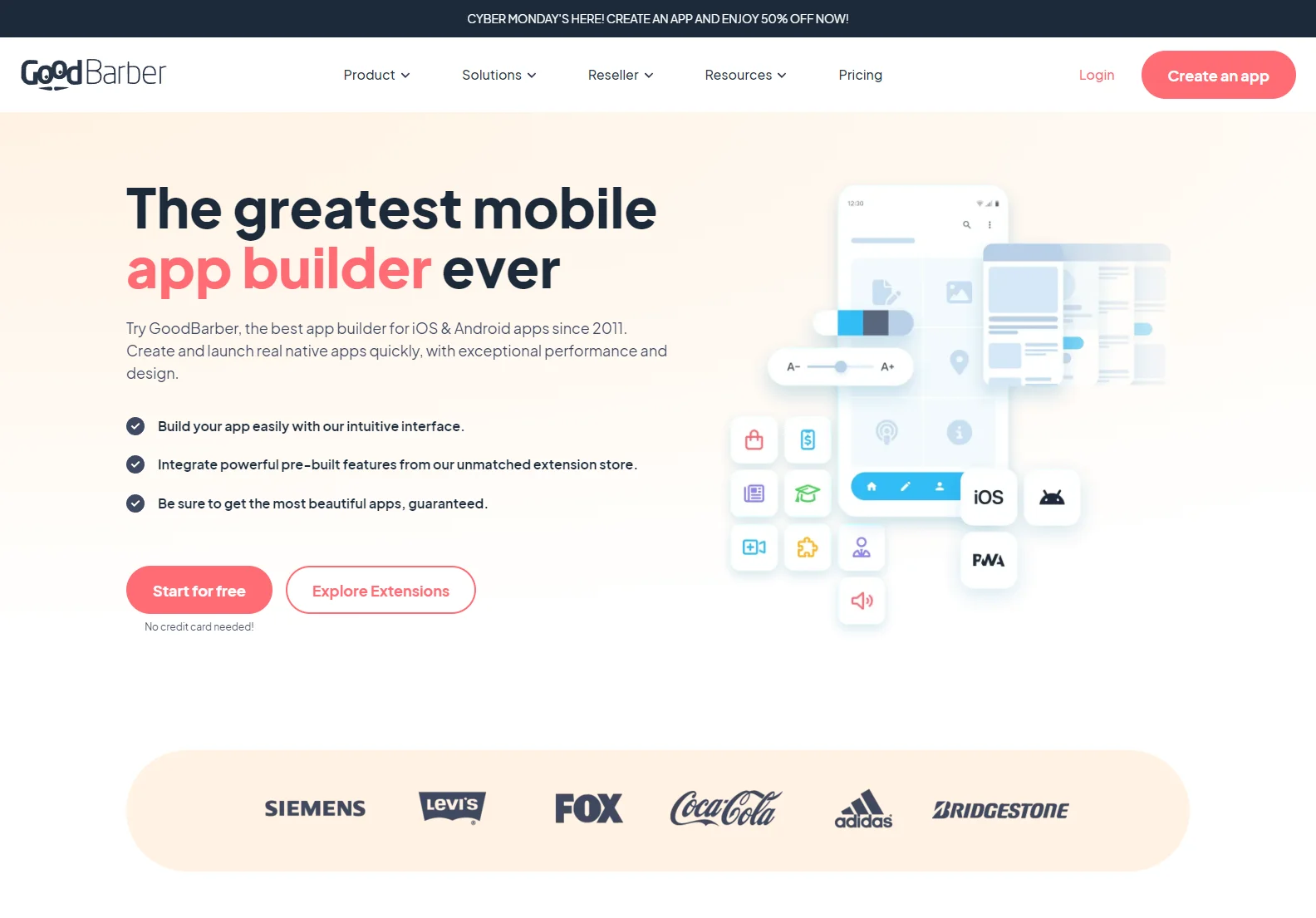 GoodBarber: Build Stunning iOS & Android Apps Easily