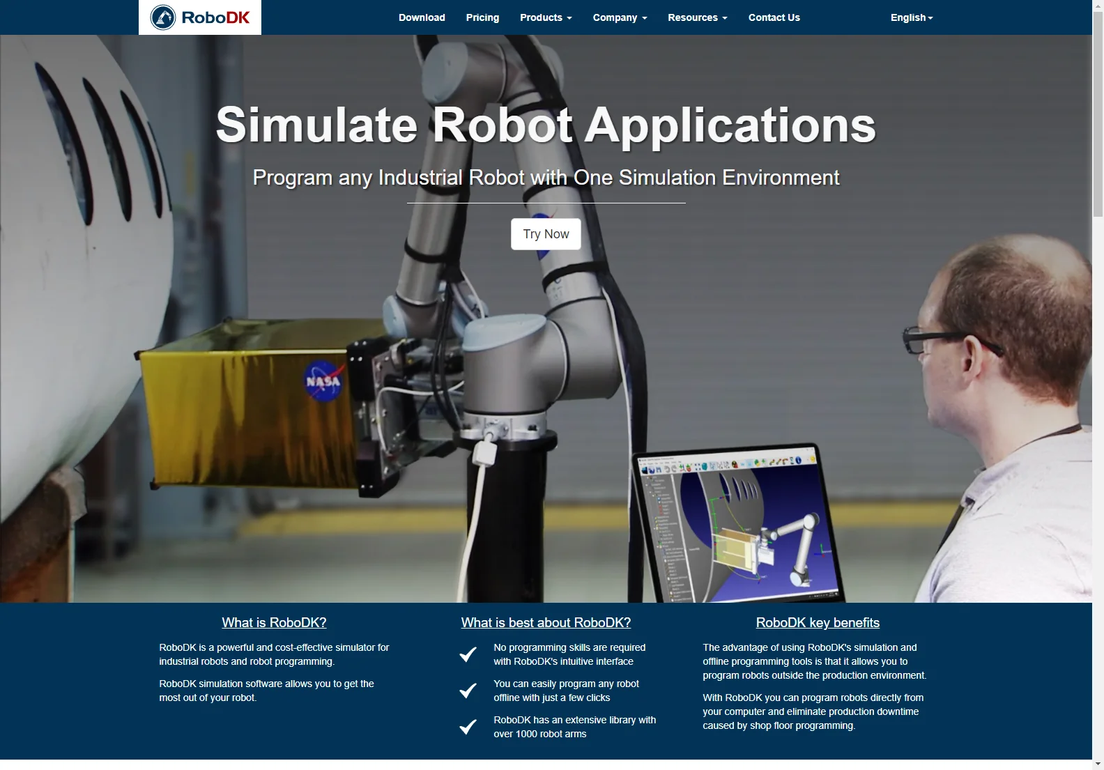 RoboDK: Empowering Industrial Robot Simulation and Programming